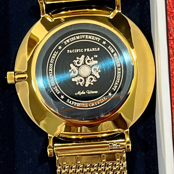 PACIFIC PEARLS NIB AUTHENTIC LUXURIOUS EDGY GALAPAGOS INTERCHANGEABLE STRAPS main image 7